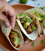 Oyster Mushroom Pibil Tacos