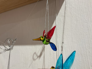 
                  
                    Blown glass humingbird
                  
                