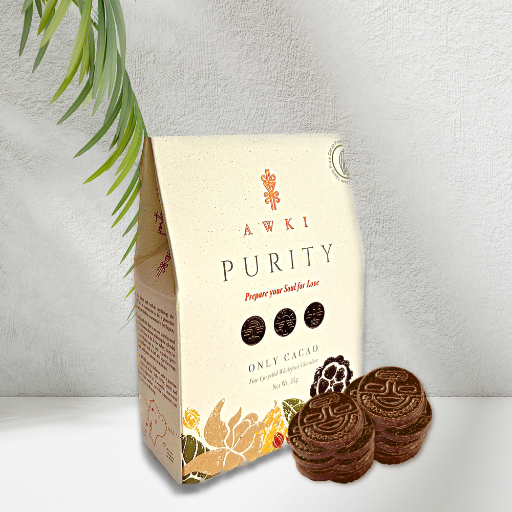 AWKI Chocolate Purity Coins 100% Cacao