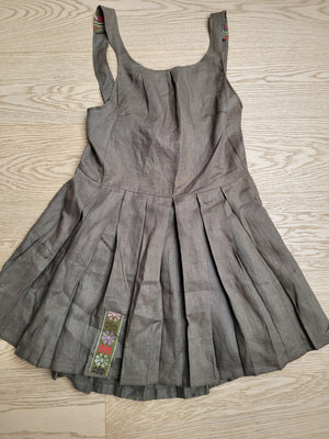 
                  
                    Linen Olive Dress
                  
                