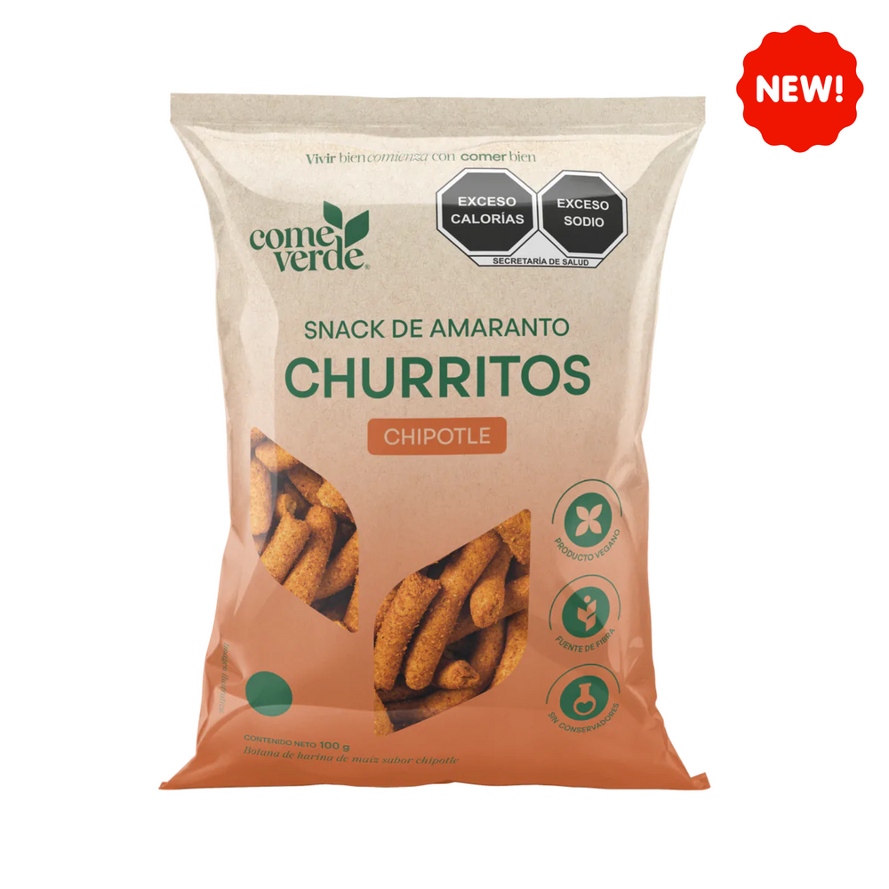 Amaranth Chipotle Crunchy Churritos