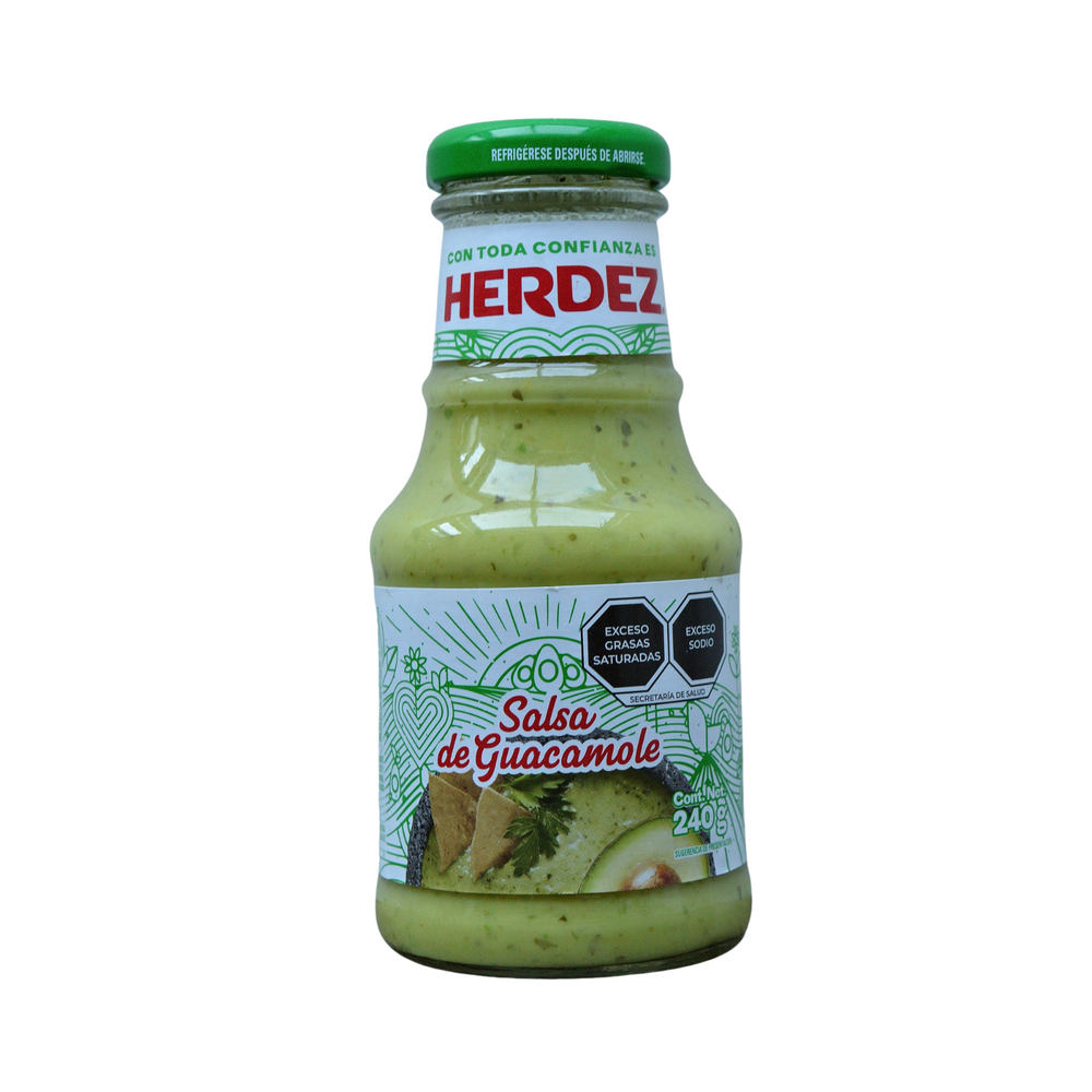 Homemade Herdez Mini-Guacamole Sauce